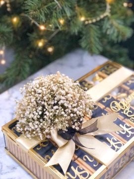 Harf Pleksili Çikolata Kutusu