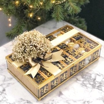 Harf Pleksili Çikolata Kutusu