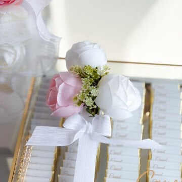 2’li Set Tüllü İsteme Çiçeği&İsteme Çikolatası