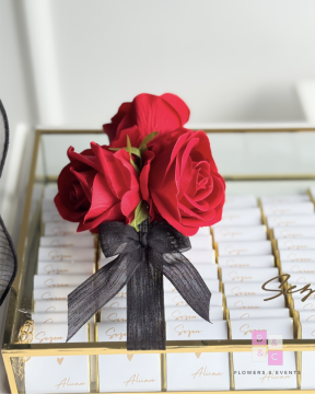 KAMPANYA - Orta Boy İsteme Çiçeği ve İsteme Çikolatası