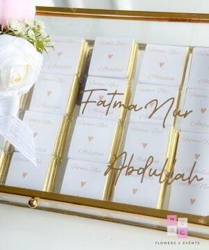 100 adet isim yazılı madlen