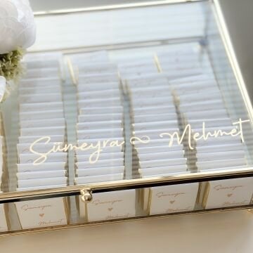 2'li Set-Mavi Lilyum ve Solmayan Şakayıklı İsteme Çiçeği&İsteme Çikolatası