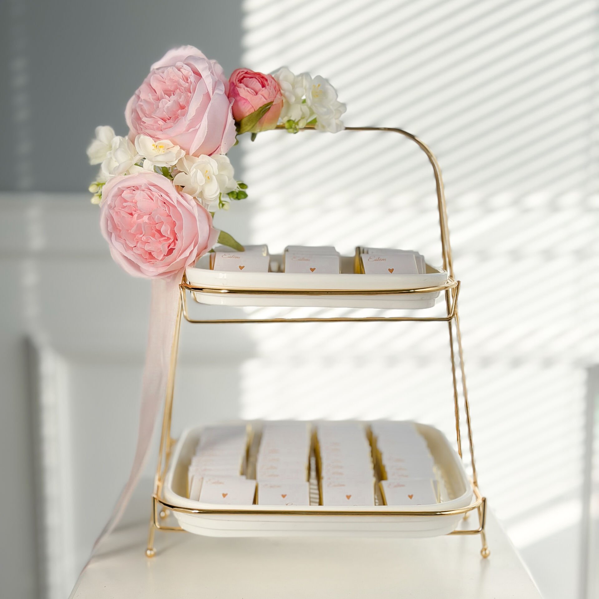 İki Katlı İsteme Çikolatası Gold - 100 adet