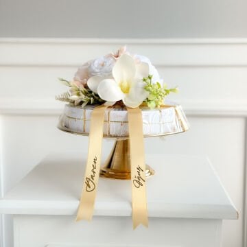 2'li Set - Manolya ve Solmayan Şakayıklı İsteme Çiçeği&İsteme Çikolatası