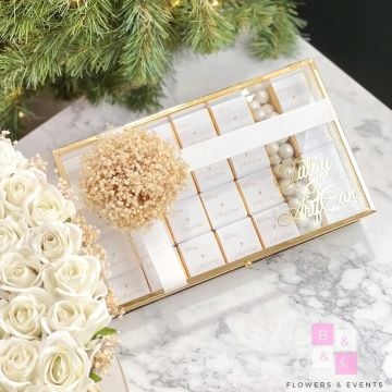 2'li Set - Mega Boy  İsteme Çiçeği ve İsteme Çikolatası