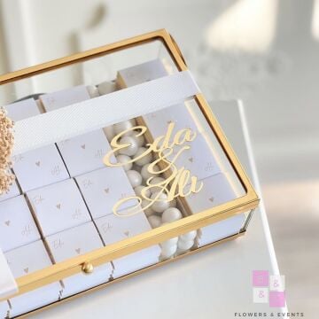 2'li Set - Kalpli İsteme Çiçeği & İsteme Çikolatası