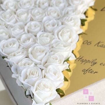 2'li Set - Kalpli İsteme Çiçeği & İsteme Çikolatası