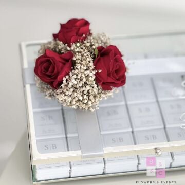 2'li Set - Kalpli İsteme Çiçeği & İsteme Çikolatası