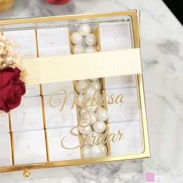 2'li Set - Büyük Boy İsteme Çiçeği ve İsteme Çikolatası