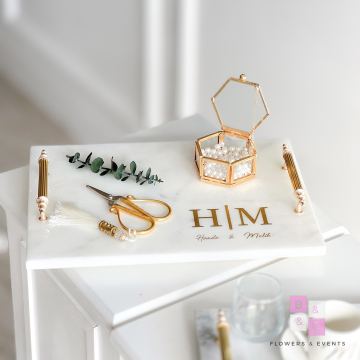 Mermer Yüzük Tepsisi