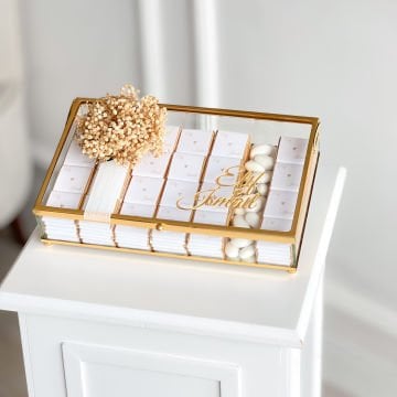 2'li set - Orta Boy İsteme Çiçeği ve İsteme Çikolatası